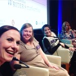 Panel selfie! Me, Alex, Lynette, and Diane