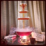 Booze fountain!